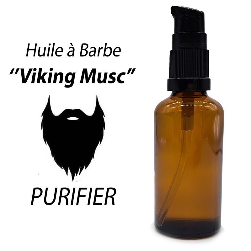 50ml Beard Oil - Viking Musk - White Label