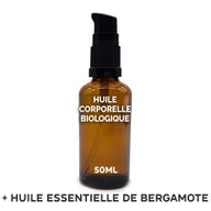 Organic Body Oil 50ml - Bergamot - White Label