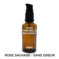 Organic Body Oil 50ml - Rosehip (Unfragranced) - White Label