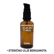 Organic Body Oil 50ml - Bergamot - White Label