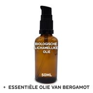 Organic Body Oil 50ml - Bergamot - White Label