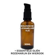 Organic Body Oil 50ml - Rosemary & Frankincense - White Label