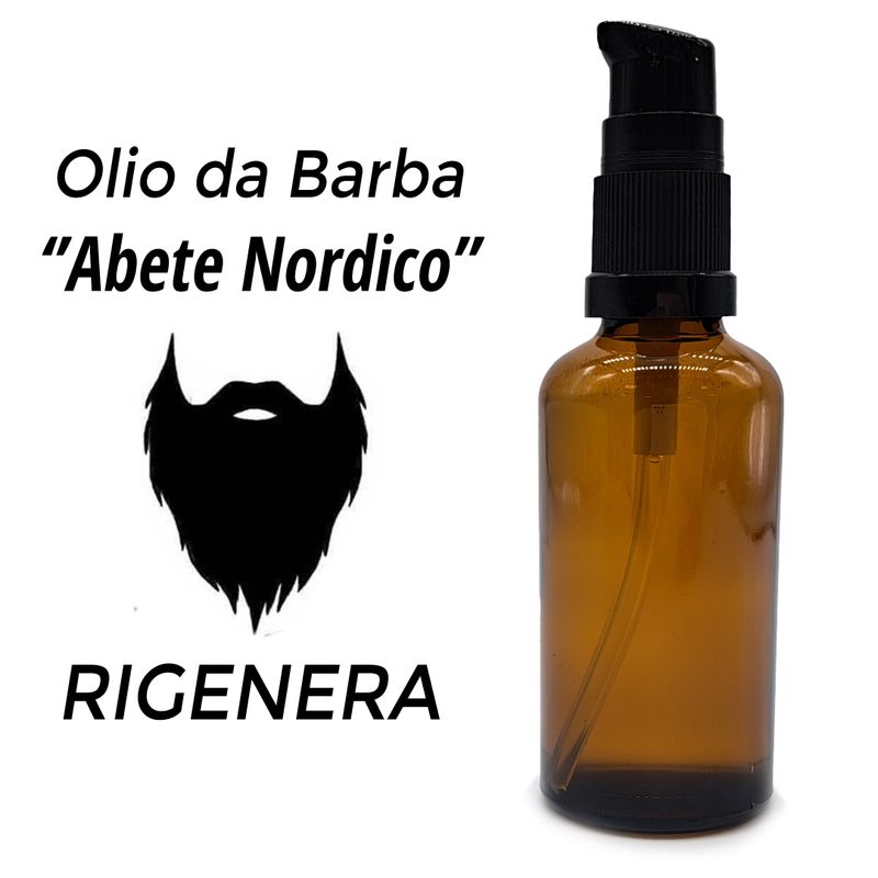 50ml Beard Oil - Nordic Spruce - White Label
