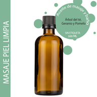 Clear Skin Massage Oil - 100ml - White Label