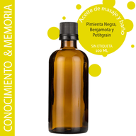 Heighten Awareness Massage Oil - 100ml - White Label