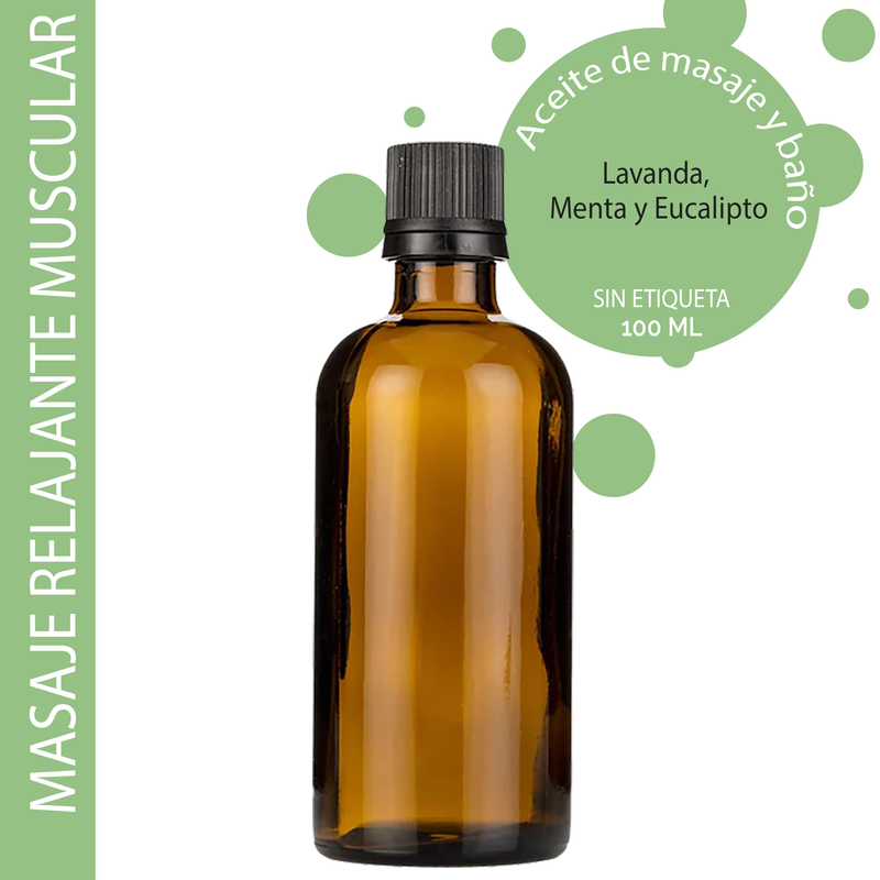 Muscle Ease Massage Oil - 100ml - White Label
