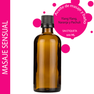 Sensual Massage Oil - 100ml - White Label
