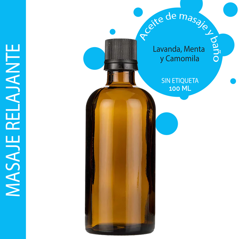 Relaxing Massage Oil - 100ml - White Label