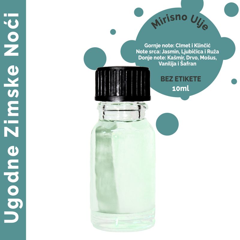 Cosy Winter Nights Fragrance Oil 10ml - White Label