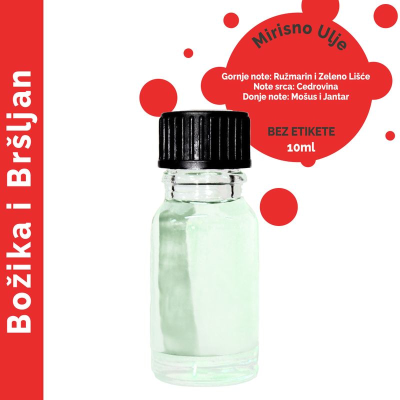 Holly & Ivy Fragrance Oil 10ml - White Label