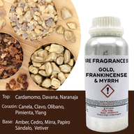 Gold, Frankincense & Myrrh Pure Fragrance Oil - 500ml