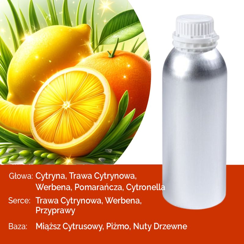 Citrus Sparkle Pure Fragrance Oil - 500ml