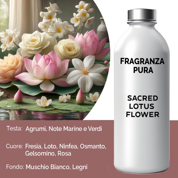 Sacred Lotus Flower Pure Fragrance Oil - 500ml