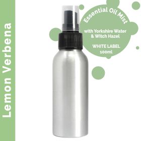 100ml Essential Oil Mist - Lemon Verbena - White Label