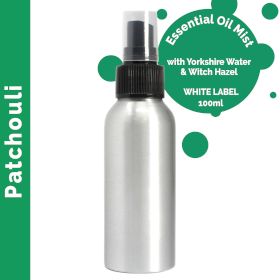 100ml Essential Oil Mist - Patchouli - White Label