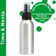 100ml Essential Oil Mist - Thyme & Mint - White Label