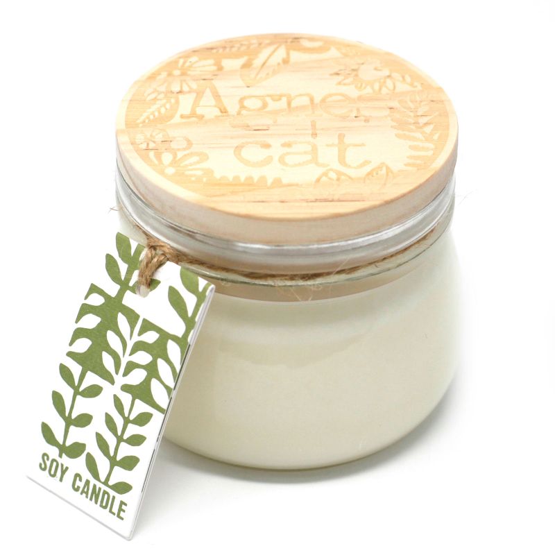 180g Gift Boxed Soy Wax Kilner Jar Candle - Rhubarb Rhubarb