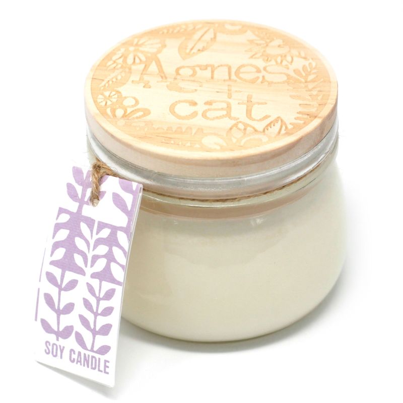 180g Gift Boxed Soy Wax Kilner Jar Candle - Pressed Peonies