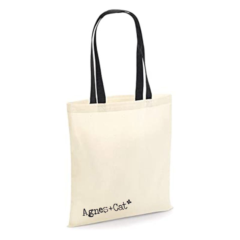 Agnes and Cat Cotton Bag 6oz - 35x30 cm - Agnes+Cat