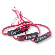 Handmade Friendship Bracelets - Friends Coconut Print (Assorted)