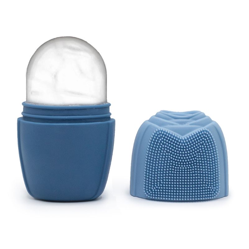 Silicone Ice Face Roller - Blue