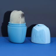 Silicone Ice Face Roller - Blue