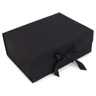 Flat Pack Gift Box - Extra Large (33x25x12cm) - Black