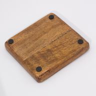 Big Enamelled Square Trinket Tray 15x15x2.5cm - Hop Hare