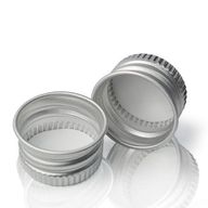 Cap for Glass Dropper Bottle - Aluminium Silver