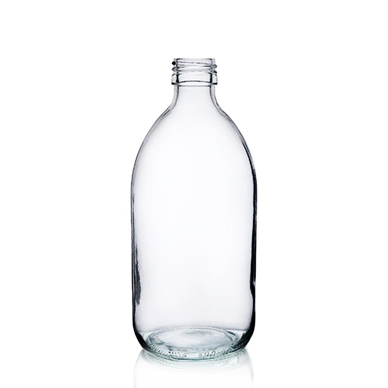 200ml Clear Glass Medicine Bottle