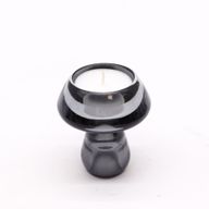 Mushroom Flip Dinner Candle / Tealight Holder - Midnight Grey