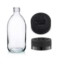 300ml Clear Glass Medicine Bottle