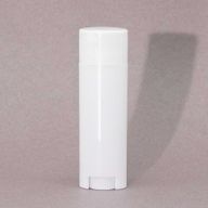 Oval White Lipstick Dispenser - 5gms (6.6x1.9x1.2cm)