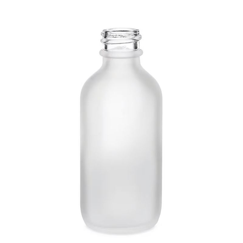 50ml Frosted White Glass Dropper Bottle - No Cap