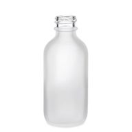 50ml Frosted White Glass Dropper Bottle - No Cap