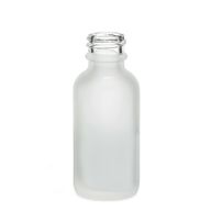 30ml Frosted White Glass Dropper Bottle - No Cap