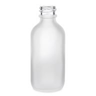 100ml Frosted White Glass Dropper Bottle - No Cap