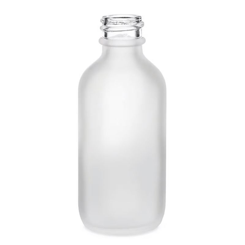 100ml Frosted White Glass Dropper Bottle - No Cap