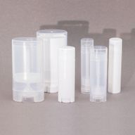 Oval Clear Lipstick Dispencer - 5gms (6.6x1.9x1.2cm)