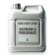 Raspberry & Pomegranate Hand and Body Lotion 5L