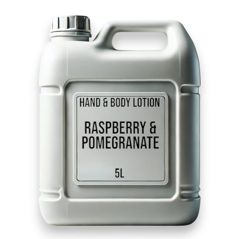 Raspberry & Pomegranate Hand and Body Lotion 5L