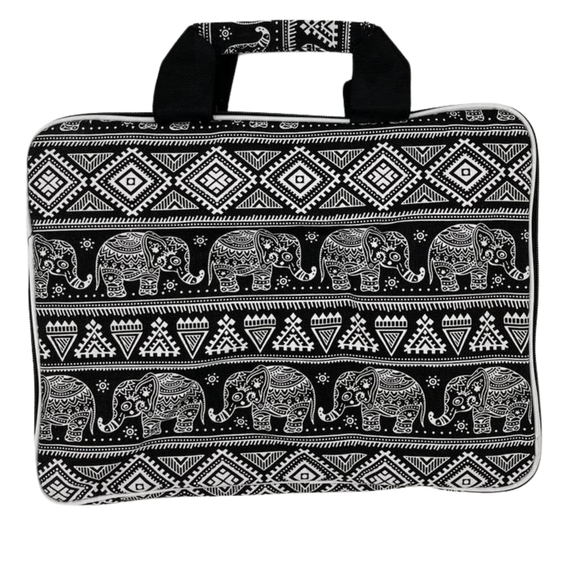 Padded Laptop Bag (Elepants Motiff) 33x24x3cm