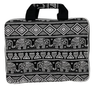 Padded Laptop Bag (Elepants Motiff) 33x24x3cm