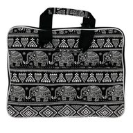 Padded Laptop Bag (Elepants Motiff) 33x24x3cm