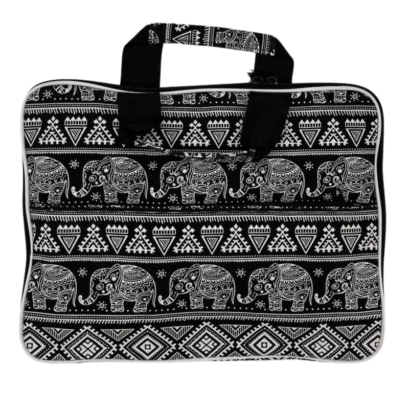 Padded Laptop Bag (Elepants Motiff) 33x24x3cm