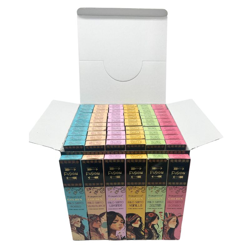 15g Golden Fusion Series Incense Display Set