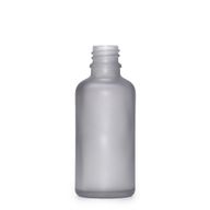 30ml Frosted Grey Glass Dropper Bottle - No Cap