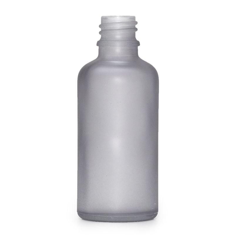 100ml Frosted Grey Glass Dropper Bottle - No Cap