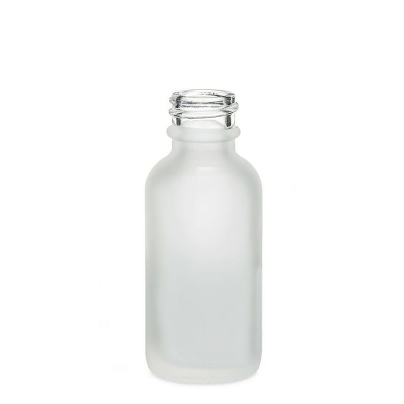 30ml Frosted White Glass Dropper Bottle - No Cap