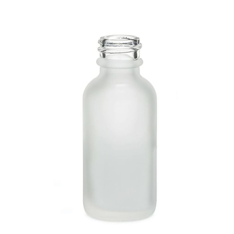 50ml Frosted White Glass Dropper Bottle - No Cap